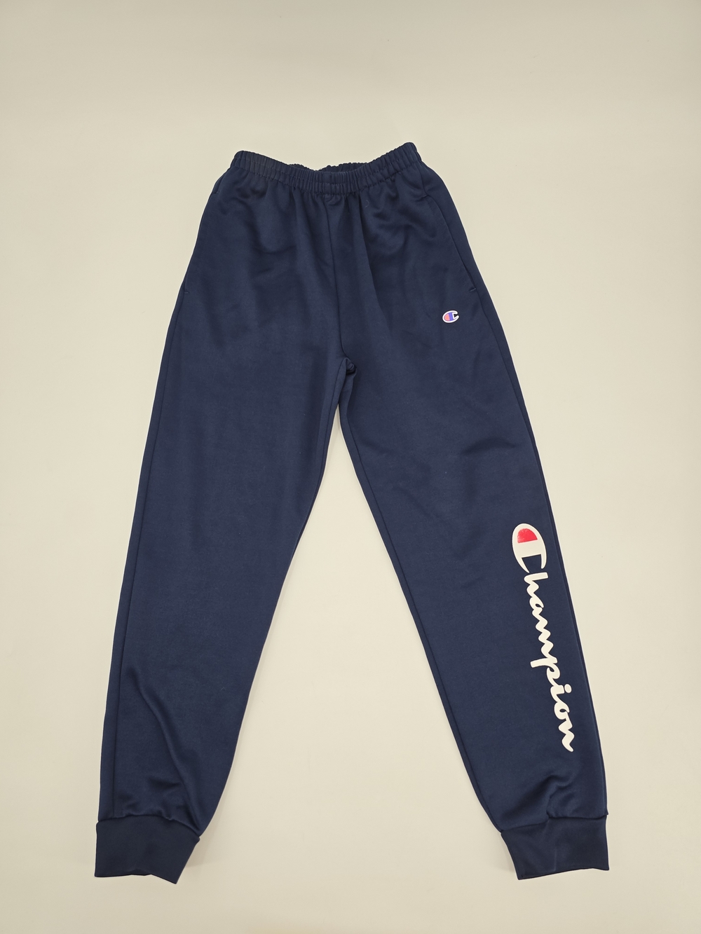 Champion Boys Navy Blue Logo Joggers Size 10/12